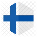 핀란드 국가 깃발 아이콘
