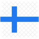 깃발 국가 핀란드 아이콘