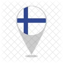 국가 핀란드 깃발 아이콘