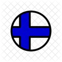 Finland Country Flag Flag Icon