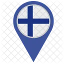 Finland Location Pointer Icon