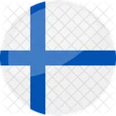 핀란드 국기 국가 아이콘