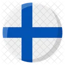 Finland Finnish Flag 아이콘