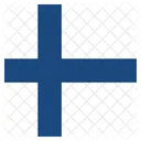 Finlandia Bandeira Ícone