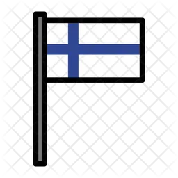 Finnland Flag Symbol