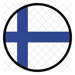 Finnland Flag Symbol