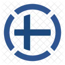 Finnland Flagge Symbol