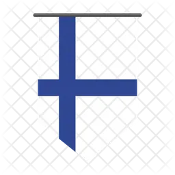 Finnland Flag Symbol