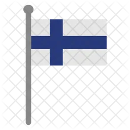 Finnland Flag Symbol