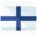 Finnland Flagge Land Symbol