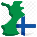 Finnland Flagge  Symbol