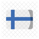 Finnland Flagge  Symbol