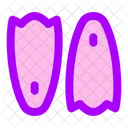 Fins Flippers Sport Equipment Icon