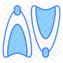Fins Flippers Swimming Icon