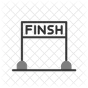 Finsh Line  Icon