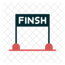 Finsh Line  Icon