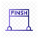 Finsh Line  Icon