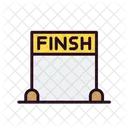 Finsh Line  Icon