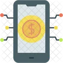 Fintech Transaction Bancaire Icône