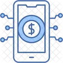 Fintech Transaction Bancaire Icône