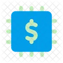 Fintech Technologie Finance Icône