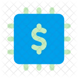 Technologie financière  Icône