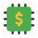 Fintech Technologie Finance Icône
