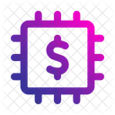 Fintech Technologie Finance Icône