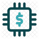 Fintech Digital Money Dollar Icon
