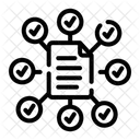 Fintech Digital Asset Blockchain Icon