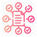 Fintech Digital Asset Blockchain Icon