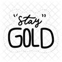 Stay Gold  Ícone