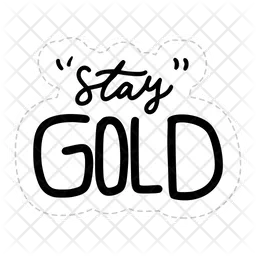 Stay Gold  Ícone