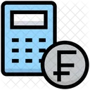 Firance Badget Calculator Coin Icon