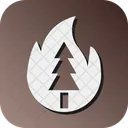 Fire Disaster Forest Icon