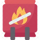 Fire Blanket Safety Icon