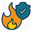 Fire Insurance Protection Icon