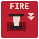 Fire Caution Alarm Icon