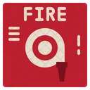 Fire Fighter Hose Icon