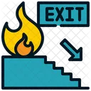 Fire Emergency Exit Icon