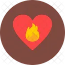 Fire Heart Fire Fire In Heart Icon