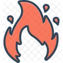 Fire Conflagration Flame Icon