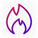 Fire Flames Caution Icon