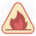 Fire Warning Flame Icon