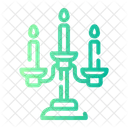Fire Flame Candlestick Icon