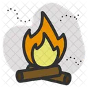 Fire Burn Pollution Icon