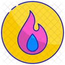 Fire Flame Security Icon