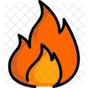 화재 위험 표지판 아이콘
