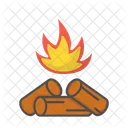 Fire Fireplace Campfire Icon