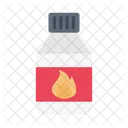 Fire Oil Bottle Icon